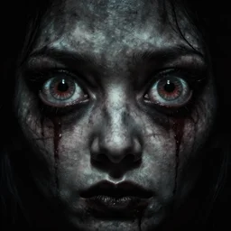 a horror beyond my comprehension staring at me, centimeters away from my face, with massive, terrifying eyes. infamous dark photograph