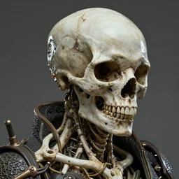 alien skull anatomy fantasy character portrait, ultra realistic, wide angle, intricate details, blade runner artifacts, highly detailed by peter mohrbacher, boris vallejo, hajime sorayama aaron horkey, gaston bussiere, craig mullins