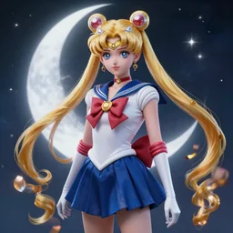 moon goddess sailor moon lunar princess, by stanley artgerm lau, wlop, rossdraws, james jean, andrei riabovitchev, marc simonetti, and sakimichan, trending on artstation, hyperrealist, cinema 4 d, 8 k highly detailed