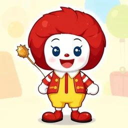 chibi ronald Mcdonald