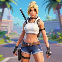 fortnite sexy girl realistic