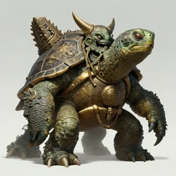 ancient turtle god, monster concept art deviantart 4 k masterpiece digital art