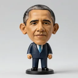 bobblehead of Obama, 4k picture