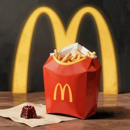 dream of the endless asking for a happy meal at mcdonalds comic book sam kieth