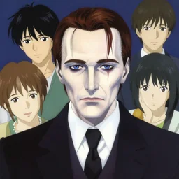 hannibal lecter, painting in style of krenz cushart ilya kuvshinov kyoani, makoto shinkai, hideaki anno, mochiduki key gainax, k - on, yuruyuri, cygames, production i. g, wit studio, p. a. works, ufotable, mappa, toei animation, trending on artstation pixiv makoto shinkai