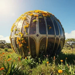 sunlight study, the universe is a spheroid region 7 0 5 meters in diameter of kauai wildflower undergrowth, art nouveau, by hans zatzka and ( ( ( ( ( lisa frank ) ) ) ) ), 8 k, sharp focus, octane render