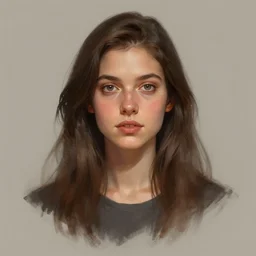 a portrait of a woman trending on artstation