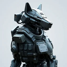 different version a futuristic military robot dog in urban camo suit, with tactical gear, very technologically advanced helmet, scifi concept character art, octane render, raytracing, unreal engine, trending on artstation, 4 k