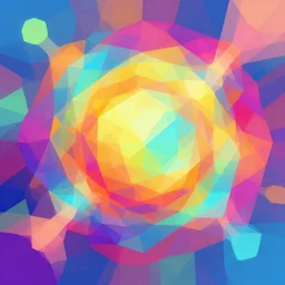 very colorful, low poly, paywall, trending artstation