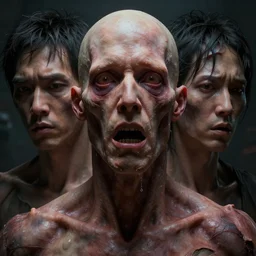 hyperrealistic mixed media image of unimaginable fear anomaly, stunning 3 d render inspired art by greg rutkowski and xiang duan and thomas eakes, perfect symmetry, flesh texture, realistic, highly detailed attributes and atmosphere, dim volumetric cinematic lighting, 8 k octane detailed render, post - processing, masterpiece,