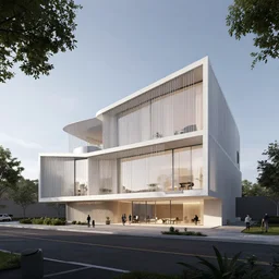 a house by zaha hadid. octane lumion corona