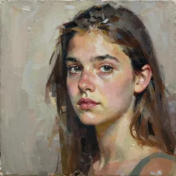 detailed artwork by phil noto ; young jennifer connelly ; brush texture ; asymmetric composition ; trending on artstation ; gallery painting by phil noto, by phil noto.