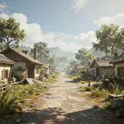 a unreal engine scene, concept art, hyperrealistic, ultra realistic, trending on artstation, high quality, advanced technology, highly detailed, path traced, soft lighting, video game, soft colors, digital art, 8 k hdr, octane render, unreal engine 5,