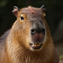 hyperrealistic dslr film still of justin bieber smile with real teeth of a capybara, stunning 8 k octane comprehensive 3 d render, inspired by istvan sandorfi & greg rutkowski & unreal engine, perfect facial symmetry, dim volumetric cinematic lighting, extremely hyper - detailed, incredibly real lifelike attributes & flesh texture, intricate, masterpiece, artstation, stunning