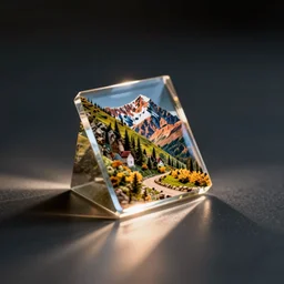 tilt shift prism light