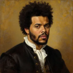 a renaissance style portrait painting of the weeknd 303228733