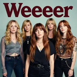 weezer but all members are female