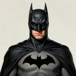 batman, portrait, by bob kane