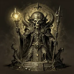 magic item of osr dungeon, osr dungeon, tomb of horror, illustration, high detail, high resolution