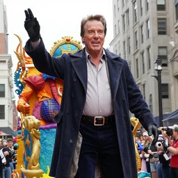 christopher walken as a macy's parade float