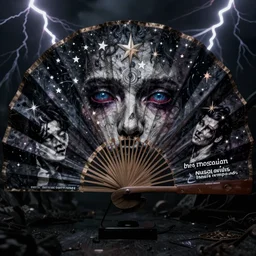emaciated ( the cure fan ) as dream from sandman, dim stars as eyes, by jeremy mann, by cedric peyravernay, by by russ mills, by richard avedon and ben templesmith, dramatic lightning, sadness, dark eye sockets, in the shadows, punk rock, gothic, high detailed, 8 k