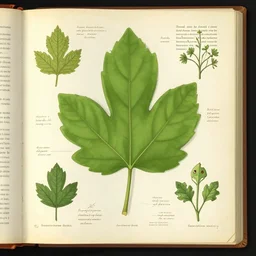 scan of the leaves of an old cursed herbarium, by walt disney, infographic, textbook, marginalia, cursed, alien, plant specimens, hortorium, scientific study