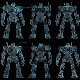 robotic lines pattern, tron, cyberpunk, graphic design, tileable, substance painter, emissive, black!! background, tron lines, cybertron!!!, fall of cybertron textures, artstation