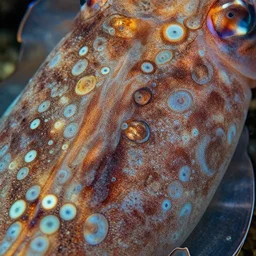 that abstract image of cuttlefish skin, iridiophore, chromatophore, textured, stunning