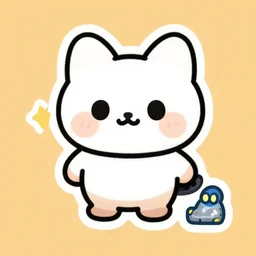 cute miss mascot dessa © liande dessa © liande trevenant food sticker art, cronobreaker, beeple game icon
