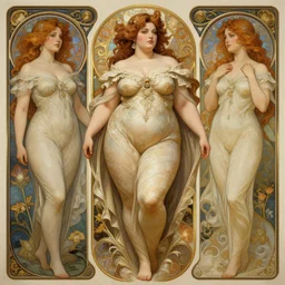 symmetry full body portrait of beautiful plus - size model, intricate, elegant, highly detailed, digital painting, artstation, concept art, smooth, sharp focus, illustration, art by artgerm and greg rutkowski and alphonse mucha, 8 k