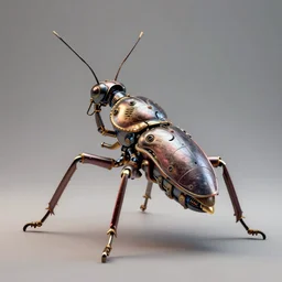 steampunk robot mantodea, 3 d model, unreal engine realistic render, 8 k, micro detail, intricate, elegant, highly detailed, centered, digital painting, artstation, smooth, sharp focus, illustration, artgerm, tomasz alen kopera, wlop