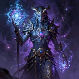 :  galatic shamen with Quantum energy fantasy, fantasy magic,  , intricate, sharp focus, illustration, highly detailed, digital painting, concept art, jahbu art and Paul lewin and kehinde wiley, masterpiece