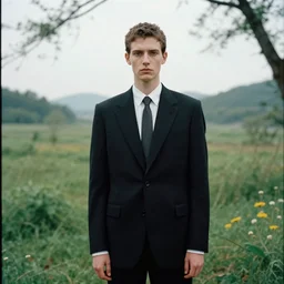a portrait of a character in a scenic environment by Mert and Marcus