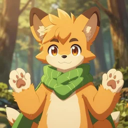 a fursona, by zayasaikhan sambuu
