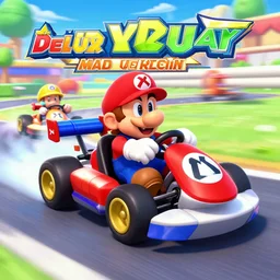 mariokart delux mad max version