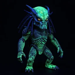 phosphorescent the predator 1 9 9 5 under blacklight