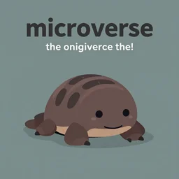 a tardigrade introducing himself when you log into the microverse for the first time