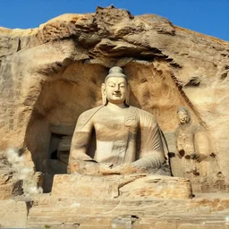 mogao grottoes, god, painting by j. c. leyendecker, yoji shinkawa
