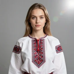 young liv tyler, ukrainian national clothes, embroidered shirt, portrait of young woman, 8 k ultra realistic, lens flare, atmosphere, glow, detailed, intricate, full of colour, led lighting, 4 k, hyperrealistic, focused, extreme details, unreal engine 5, masterpiece