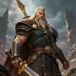 Epic swedish viking, 4k, artstation, cgsociety, award-winning, masterpiece, stunning, beautiful, glorious, powerful, fantasy art