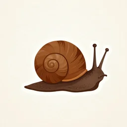 logo of a snail