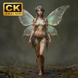 full body pose, beautiful adult native fairy, dirty, grungy, grunge, highly detailed, 4 k, hdr, smooth, sharp focus, high resolution, award - winning photo, artgerm, photorealistic