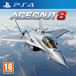 ace combat 8 game cover, highly detailed, game cover, 4 k, photorealistic, unreal engine, trending, fighter jet