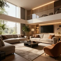 an insanely intricate detailed beautifull 3 d render of a modern living room, unreal engine, octane render, redshift, 8 k resolution, cell shaded rendering, soft dramatic lighting, cinematic, subsurface scattering, anti aliashing, by disney