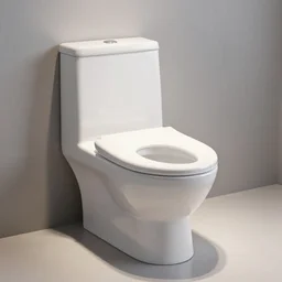 simple but elegant toilet designed by apple, 4 k, stunning