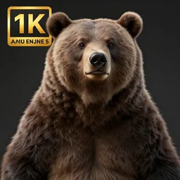 4k, bear fur, Unreal Engine 5, Lumen, Nanite, epic, octane rendered