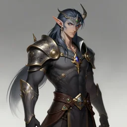 hybrid between elf and lycan, male, high fantasy, dnd, extremely detailed, smooth, sharp focus, digital illustration, by sakimichan, frank franzzeta, rossdraws