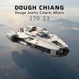 concept art of a spaceship by doug chiang