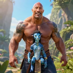 Dwayne Johnson as The Boulder from Avatar: The Last Airbender