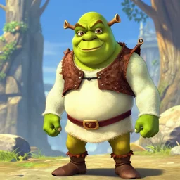 super saiyan shrek the hedgehog
